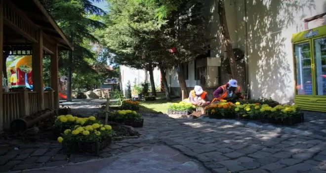 Beypazarı sokakları rengarenk
