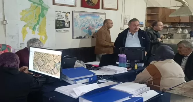 Bilecik Pazaryeri’nde DSİ’nin toplulaştırma çalışmaları sürüyor