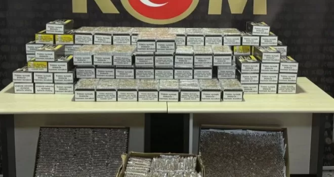 Bilecik Pazaryeri’nde kaçak tütün operasyonu