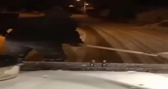 Bilecik Pazaryeri’nde karla mücadelede teyakkuzda