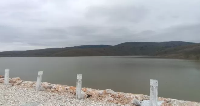 Bilecik’te Dereköy Barajı tam doluluğa ulaştı