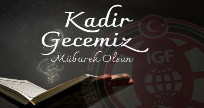 Bin aydan daha hayırlı... Kadir Gecemiz mübarek olsun