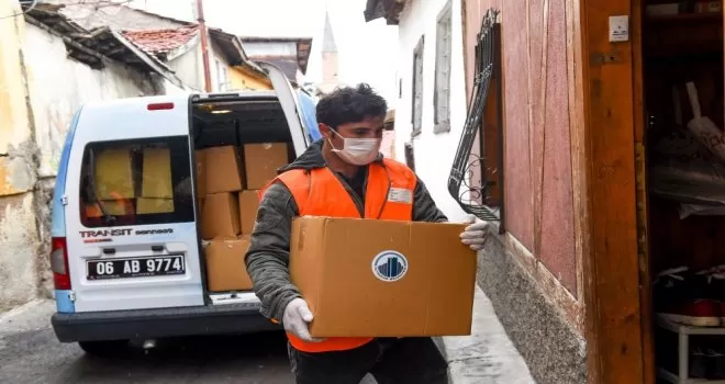 Binlerce aileye ramazan desteği
