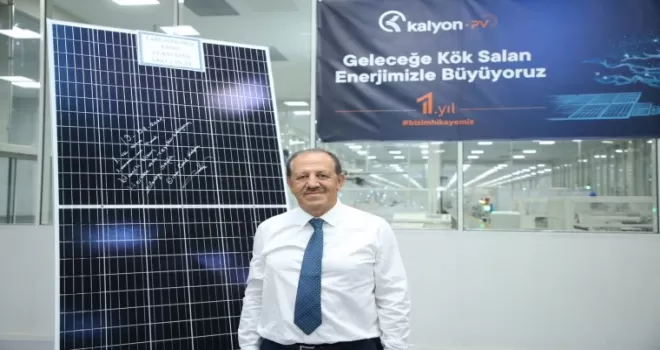 Bir yılda 1 milyon güneş paneli üretildi

