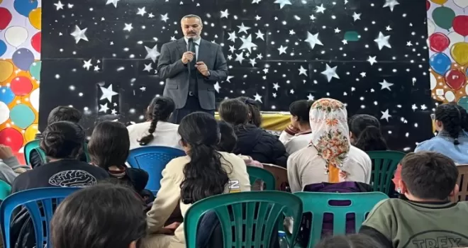 Bismil’de öğrencilere ’Başarıda Arkadaş Seçimi’ konferansı