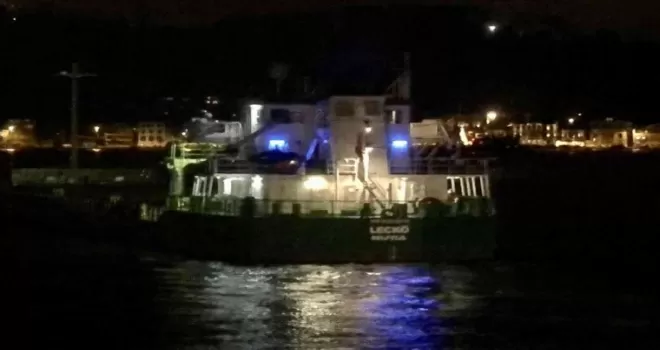 Boğaz’da arızalanan gemiye müdahale edildi
