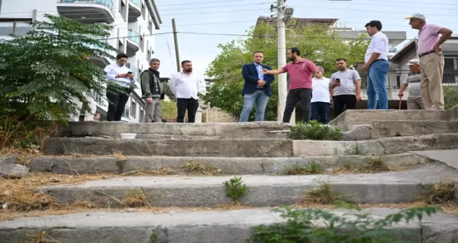 Bornova’da çifte merdiven hamlesi