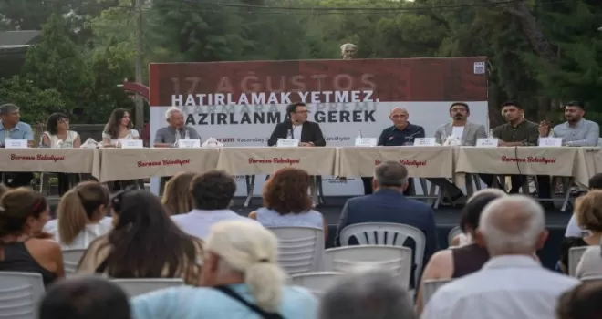 Bornova’da ortak afet bilinci buluşması