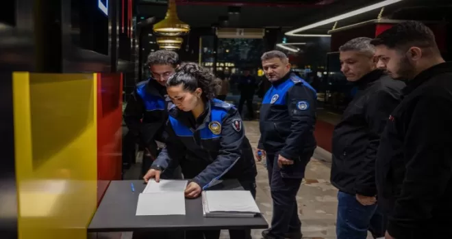 Bornova’da yılbaşı öncesi sıkı denetim