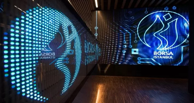 Borsa günü düşüşle kapattı
