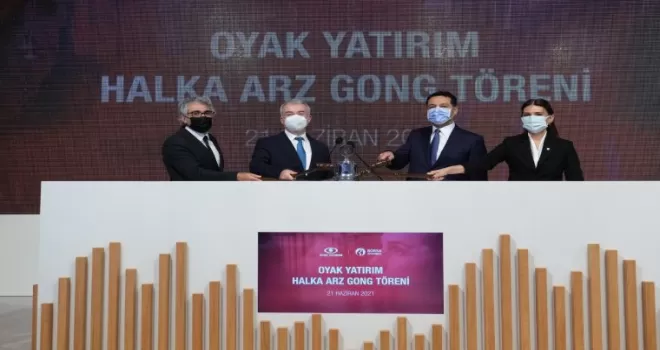 Borsa İstanbul’da gong ‘OYAK Yatırım’ için çaldı
