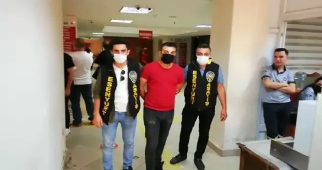 Boşanma aşamasındaki eşini kaçıran zanlı tutuklandı
