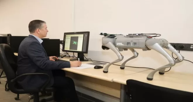 BTÜ’den robot köpeklerle geleceğe adım