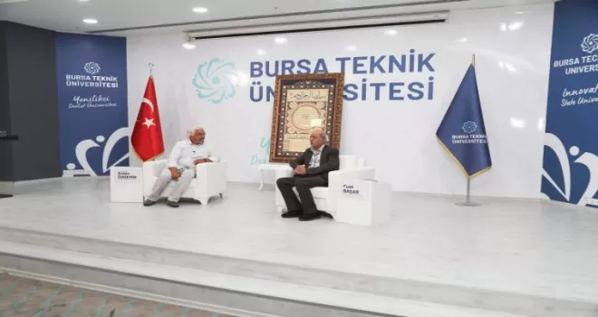 BTÜ Konuşmaları’nda Fuat Başar: “İlimle sanat ayrı şeyler değildir”