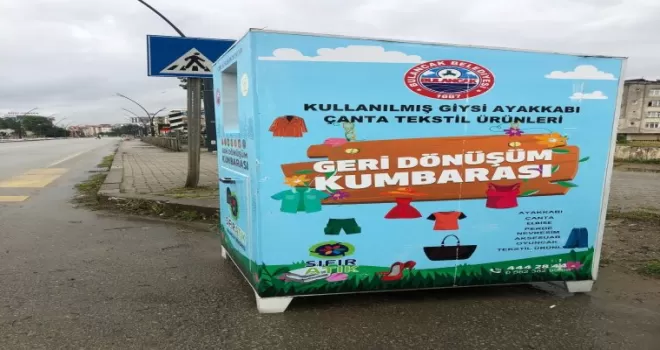 Bulancak’ta eski giysiler geri dönüşümle değerlendirilecek
