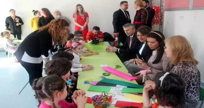 Bulut Gündüz Bakımevi çocukları Rumen kültürüyle tanıştı
