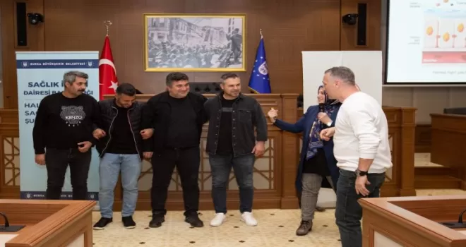 Bursa Büyükşehir’de ’obezite ile mücadele’ eğitimi