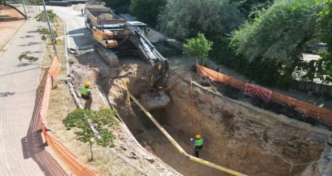 Bursa Büyükşehir’den altyapıya güçlü hamle