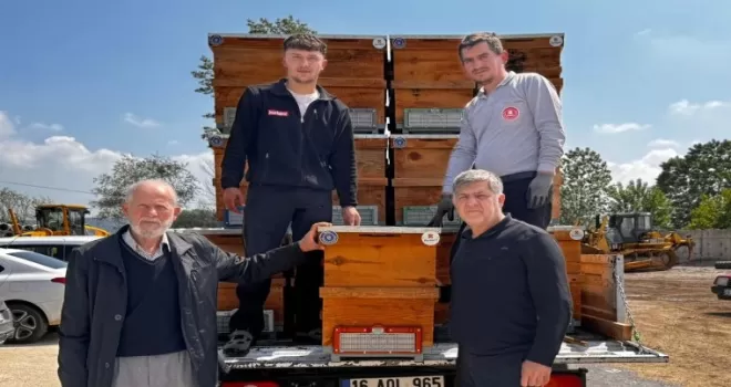 Bursa Büyükşehir’den arıcılığa destek
