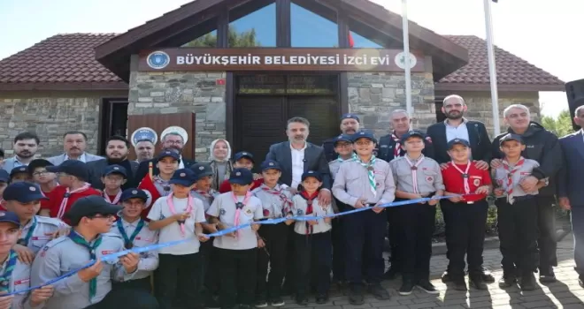 Bursa Büyükşehir’den genç izcilere yeni buluşma mekânı