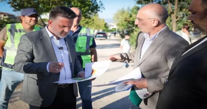 Bursa Büyükşehir’den Hamitler’e modern mesire alanı