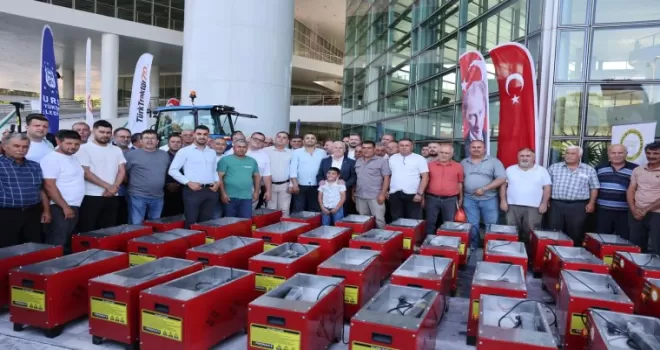Bursa Büyükşehir’den kırsala ekipman desteği
