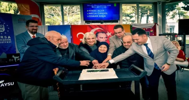 Bursa Büyükşehir’in huzurlu sakinleri yeni yıl coşkusu yaşadı