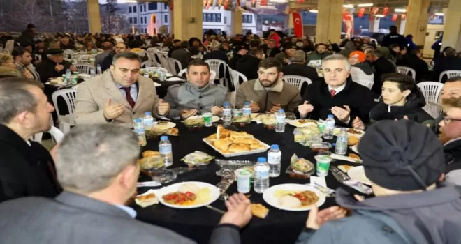 Bursa Büyükşehir, Orhaneli’yi iftar sofrasında buluşturdu