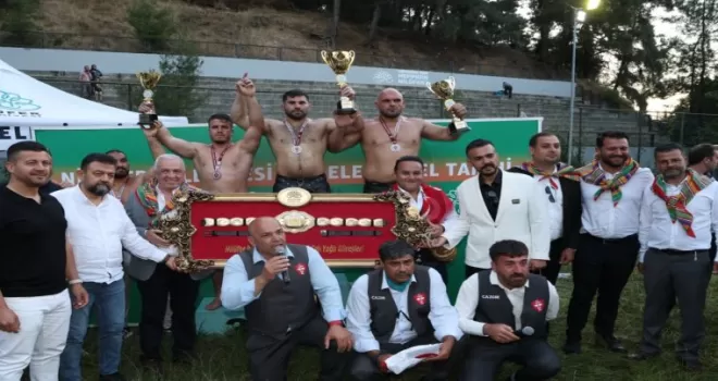 Bursa Çalı Güreşleri’nde altın kemer Erkan Taş’ın oldu