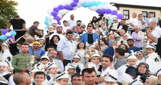 Bursa’da 40 mahalleden 200 çocuk sünnet şöleninde buluşuyor