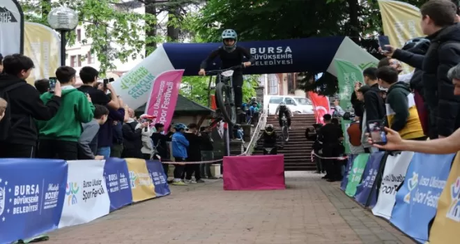 Bursa’da adrenalin dolu yarış!