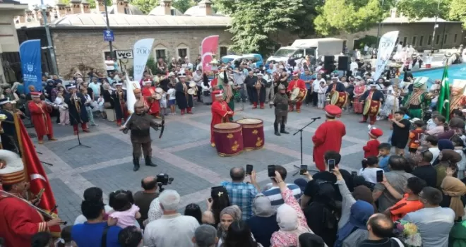 Bursa’da fetih ruhu mehter marşlarıyla yaşatıldı