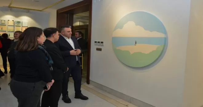 Bursa’da ’günler’ sergisi sanatseverler buluştu