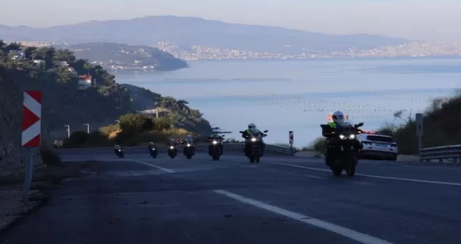 Bursa’da Jandarmadan motosiklet sürüş eğitimi tamamlandı