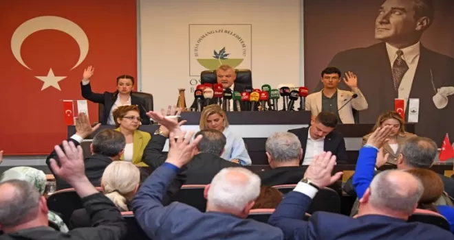 Bursa’da Osmangazi Meclisi Mayıs oturumunu yaptı