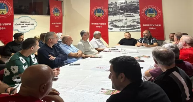 Bursa’da ’Sivasi Sohbetler’e devam