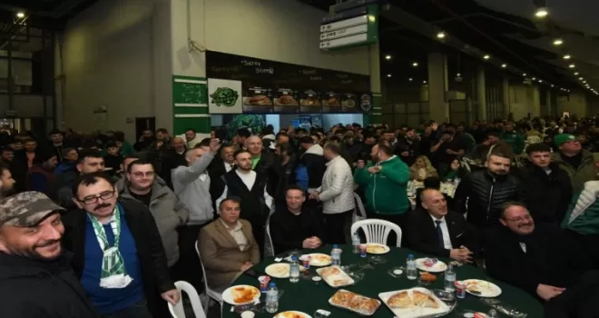 Bursa’da Teksaslı Bursasporlular aynı sofrada buluştu