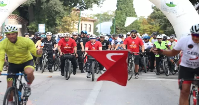 Bursa’da Tophane’den Mudanya’ya farkındalığa pedal çevrildi