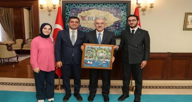 Bursa’da TRESGED’den Vali Ayyıldız’a ziyaret