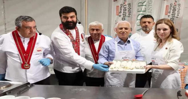 Bursa gastronomisi ile adeta dünya sofrasına taşındı