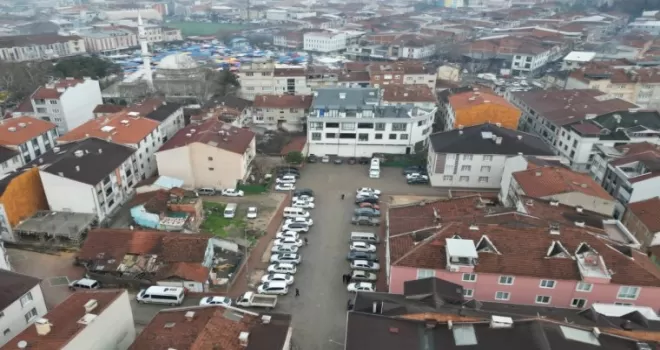 Bursa İnegöl’de Mahmudiye Mahallesi’ne 46 araçlık otopark