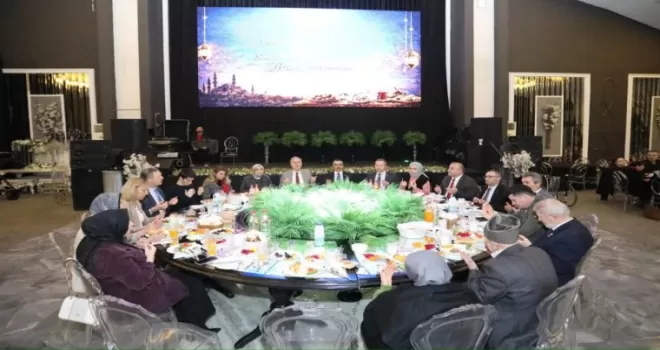 Bursa İnegöl’de şehit aileleri ve gazilerle ilk oruç açıldı