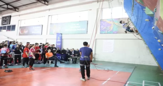 Bursa İnegöl’de ’Spor Tırmanış’ heyecanı