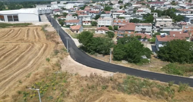 Bursa İnegöl’de Zambak Caddesi yenileniyor