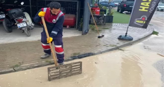 Bursa İnegöl’den rögar temizliklerine destek