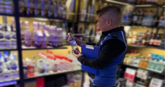 Bursa İnegöl Zabıtası’ndan ’Tekel’ denetimi