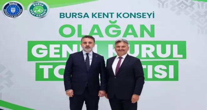 Bursa Kent Konseyi Başkanı Orhan Samast oldu