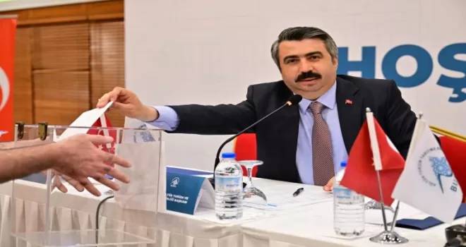 Bursa Kültür Turizm ve Tanıtma Birliği’nde Oktay Yılmaz’a güven oyu
