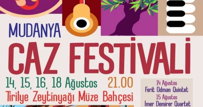 Bursa Mudanya’da caz festivali başlıyor