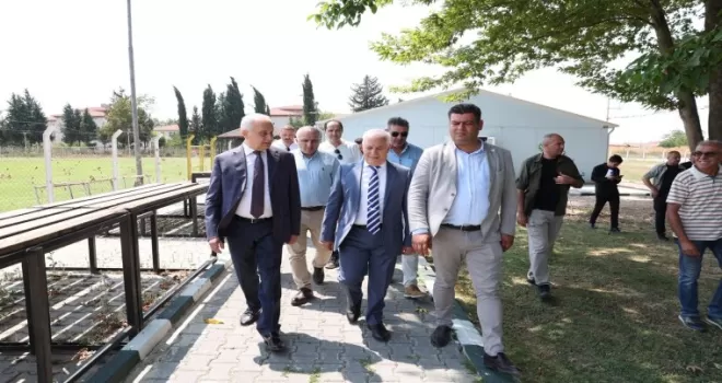 Bursa Mustafakemalpaşa Stadı sil baştan yenilendi